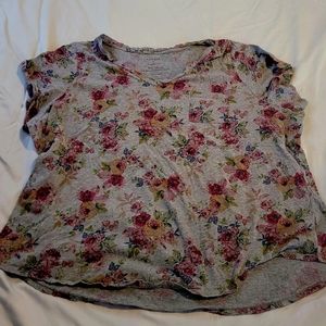 Floral tee